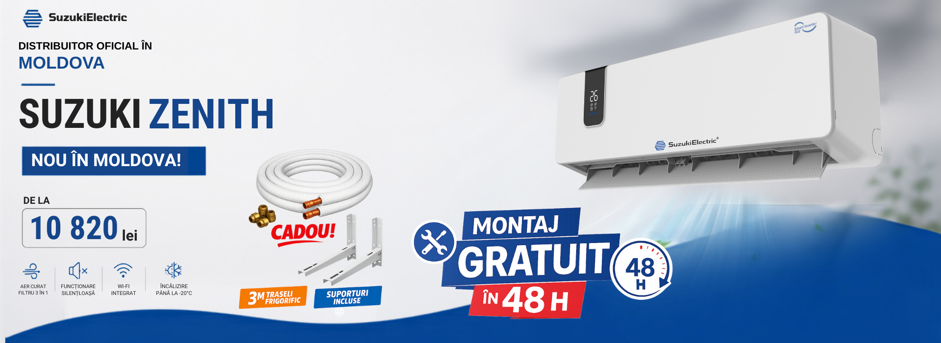 Suzuki Montaj, traseu si suporturile cadou