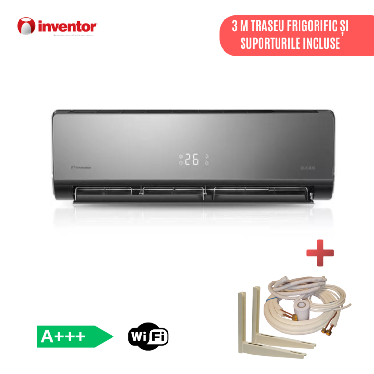 Aparat aer condiționat  Inventor DARK DR2VI32-12WFI/DR2VO32-12000 BTU  A+++ Wi-Fi