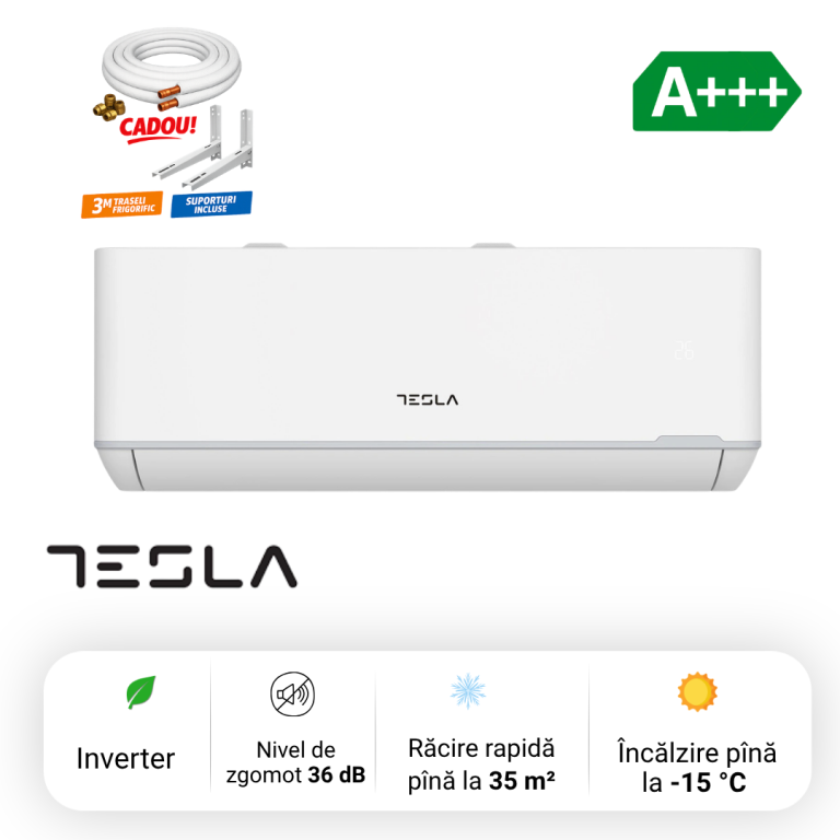 Кондиционер Tesla Type TA36FFML-1232IAPC 12000 BTU Инвертер A+++
