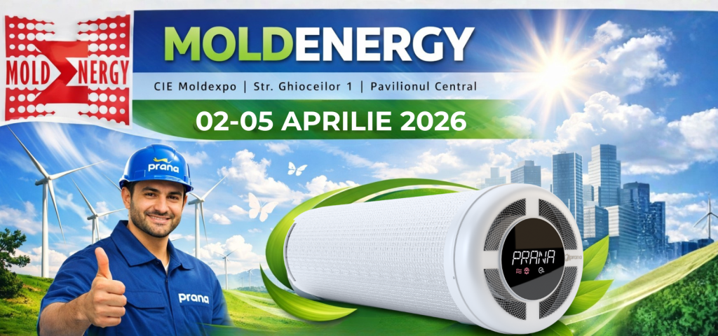 Cumperi un recuperator Prana la Moldexpo și poți câștiga montaj gratuit sau reducere de până la 25%