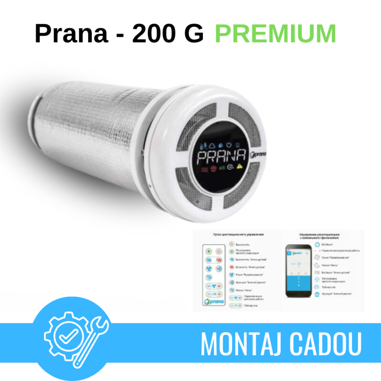 Recuperator Prana 200 G Premium