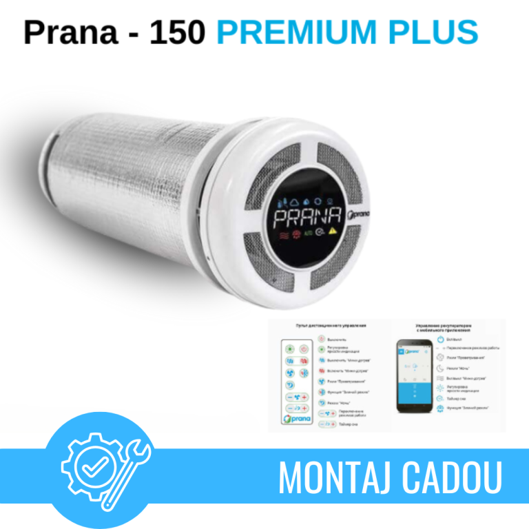 Recuperator Prana - 150 Premium Plus