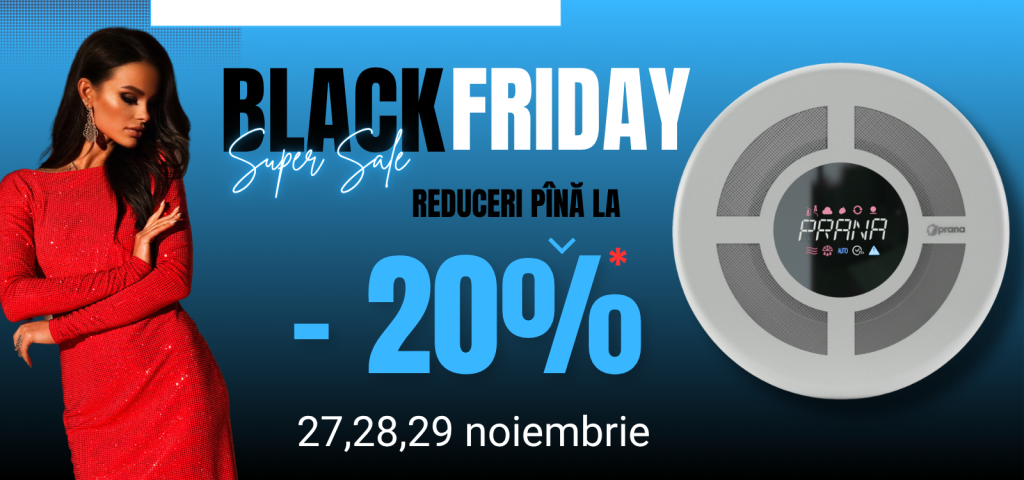 Рекуператоры Prana на Black Friday: скидки до -20%